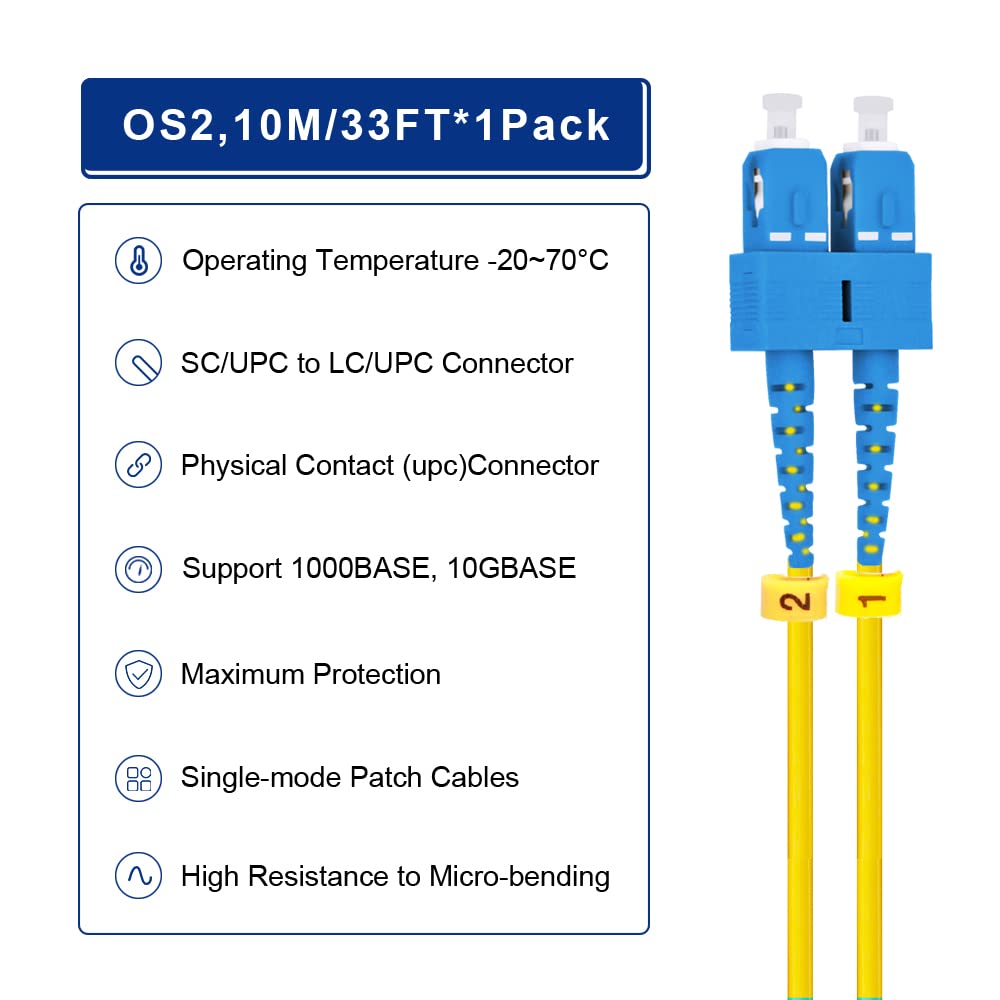 FlyPROFiber UPC-polish ceramic ferrules deliver precise alignment and low loss.