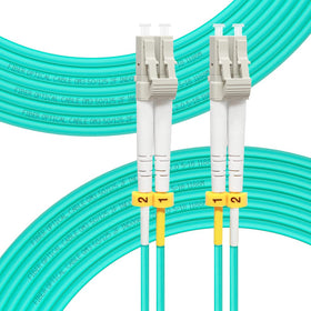 FLYPROFiber LC-LC OM3 patch cable offers reliable 10G connectivity in data centers.