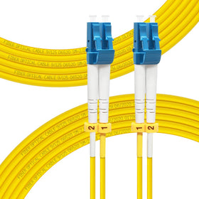 FLYPROFiber OS2 LC-LC patch cable 20m enables reliable high-speed duplex links.