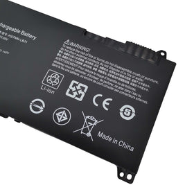 FLYRLB RR03XL battery side with contacts emphasizes compatibility across ProBook series