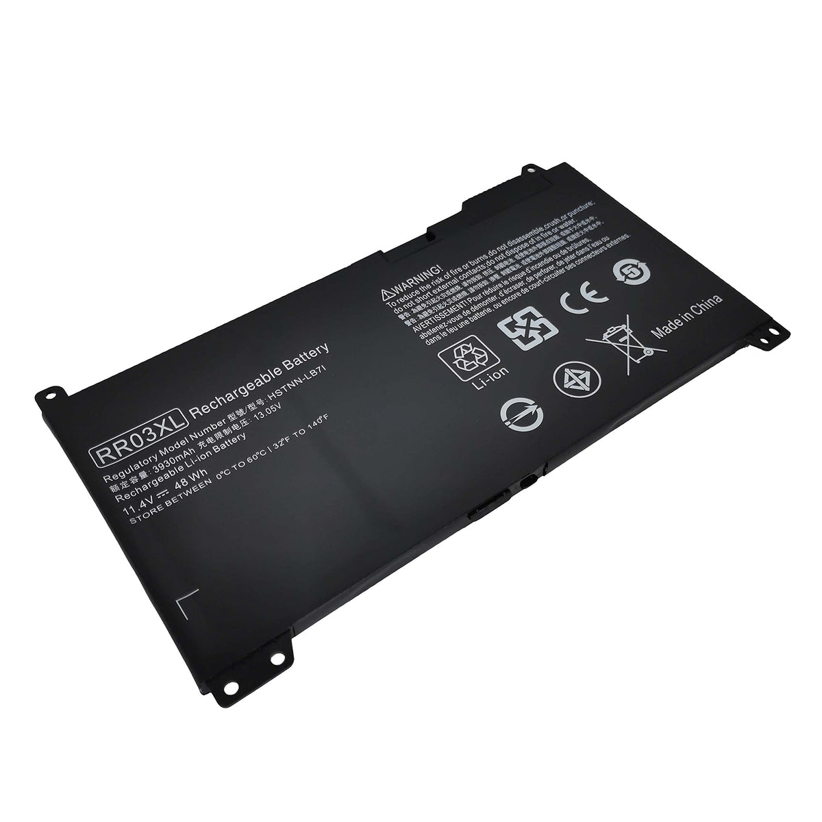 FLYRLB RR03XL compatibility icons show supported HP ProBook models