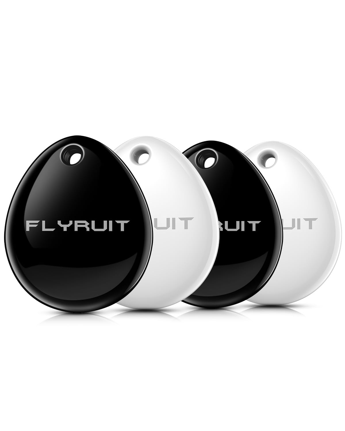 FLYRUIT front packaging showing 4 pack and iOS compatibility for easy setup