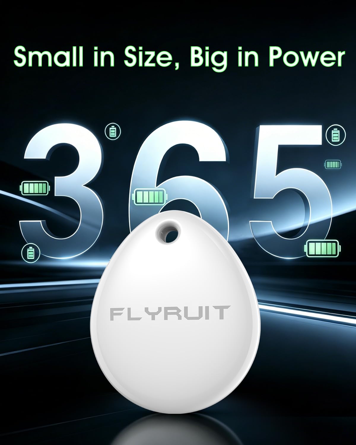 FLYRUIT ring loop with lanyard ready to attach for secure carry