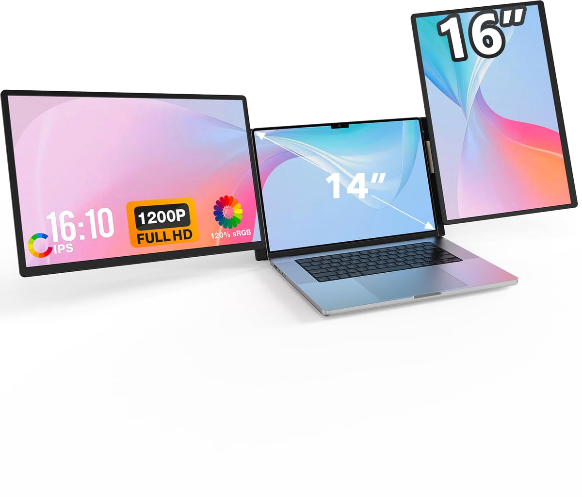 FLYTOCCA 16-inch display delivers crisp visuals for multitasking