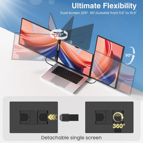 Wide compatibility fits laptops from 13 to 17.3 inches