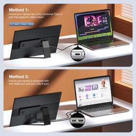 FLYTOCCA compatibility with Type-C, HDMI, and USB-A supports broad devices.