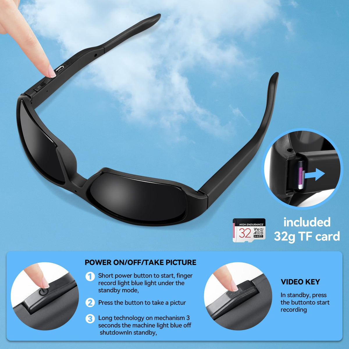 FNEWGK worn by cyclist capturing point-of-view footage for safe documentation