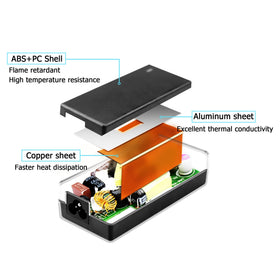 FNKTQL cord in use with Sony Bravia TV delivering stable power
