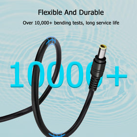 FNKTQL PVC-coated jacket protects the cord from bends and wear