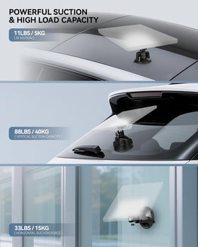 Foboull Starlink Mini anti‑shake system reduces wobble on the road.
