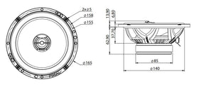 Focal 165AC assembly image highlights the compact crossover for tuning.