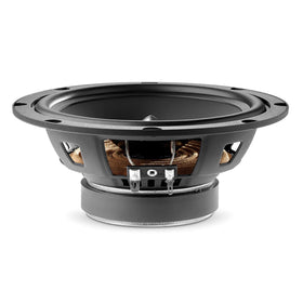 Focal ASE165 crossover unit closeup emphasizes exclusive technologies
