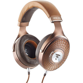 Focal Stellia headband leather detail for premium comfort during long listening sessions.