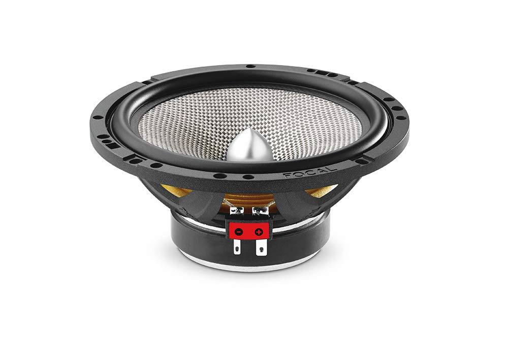 Focal TN44 tweeter close-up showing high-frequency detail
