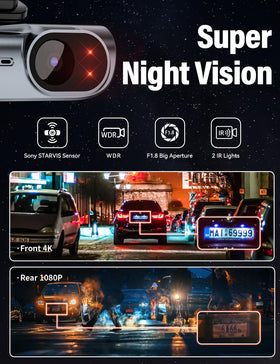 FocuWay night vision with WDR improves low-light recording quality