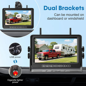 Fodkh weatherproof backup system withstands heat, dust, and rain for year-round use.