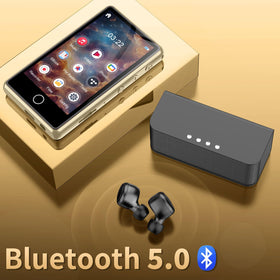 Foeuyte V30 back speaker detail showing built-in speaker for hands-free listening