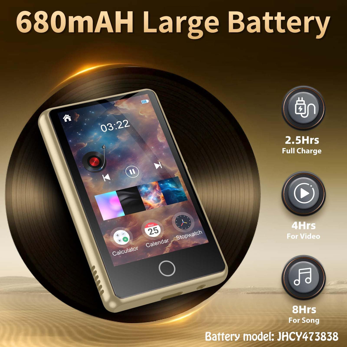 Foeuyte V30 in hand scale showing lightweight 84g body for comfortable carry