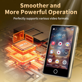 Foeuyte V30 screen close-up showing 3-inch HD display and clear menus for easy control