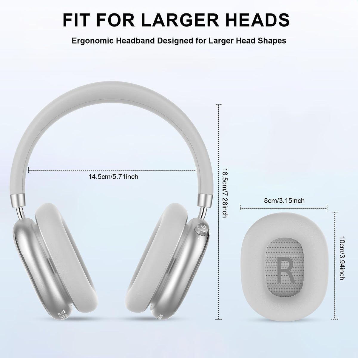 FOFUN NC95 includes 3.5mm cable for wired listening