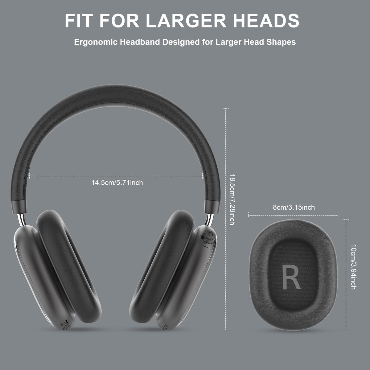 FOFUN NC95 included 3.5mm cable for uninterrupted listening