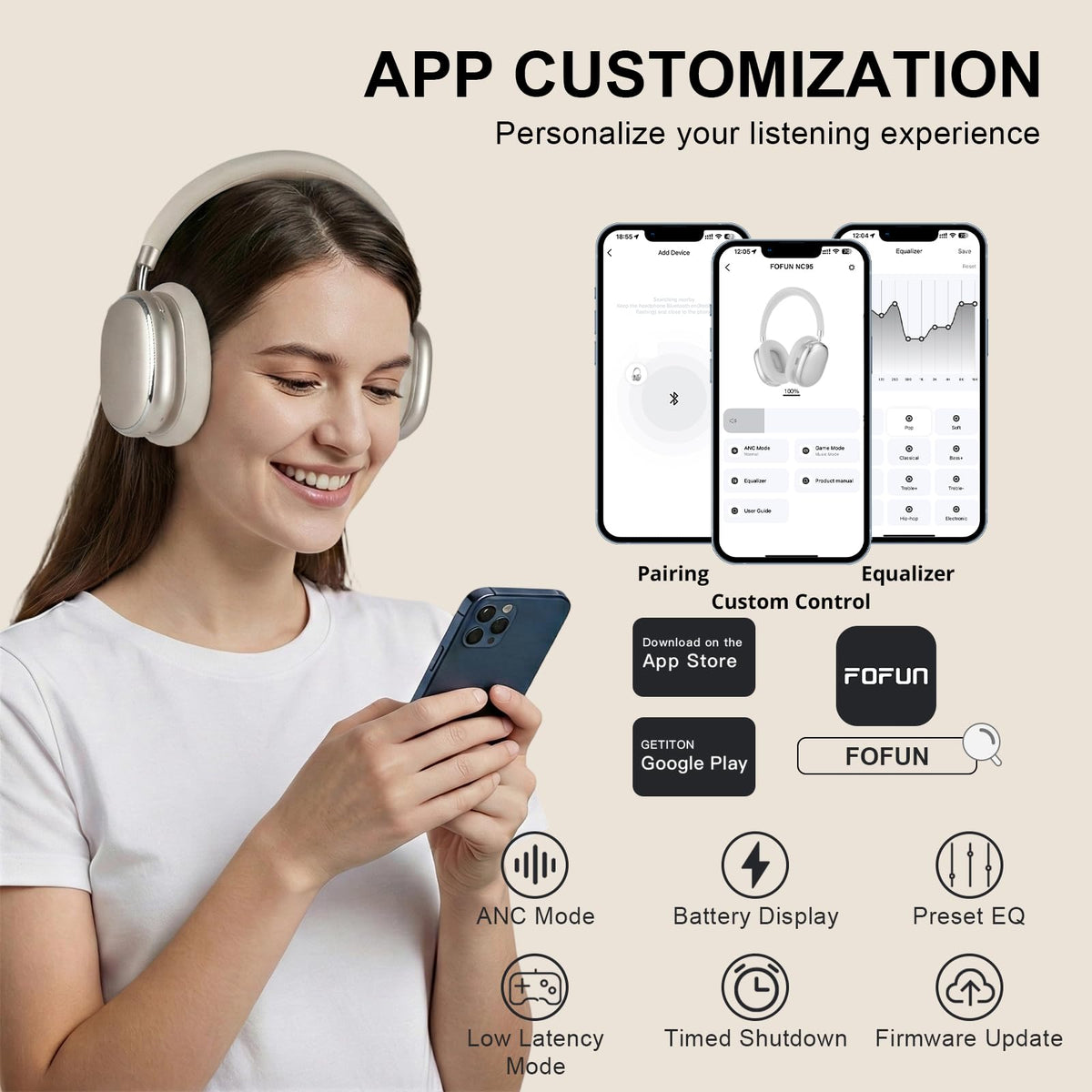 Bluetooth 6.0 multipoint on FOFUN NC95 for seamless device switching