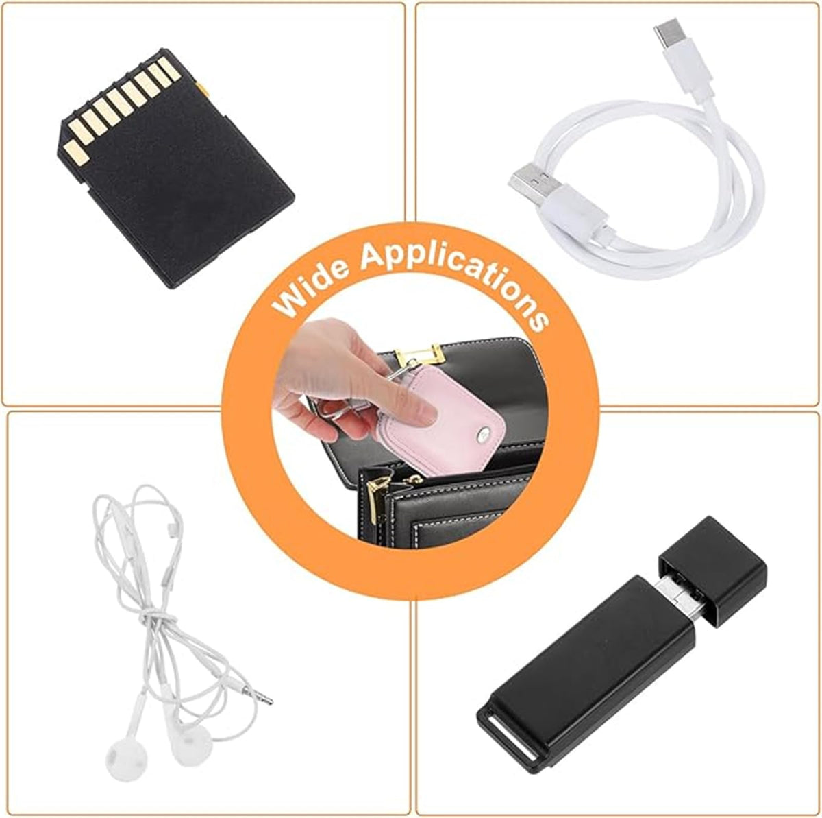 Fofvccv interior mesh pocket demonstrating organized cable storage benefit
