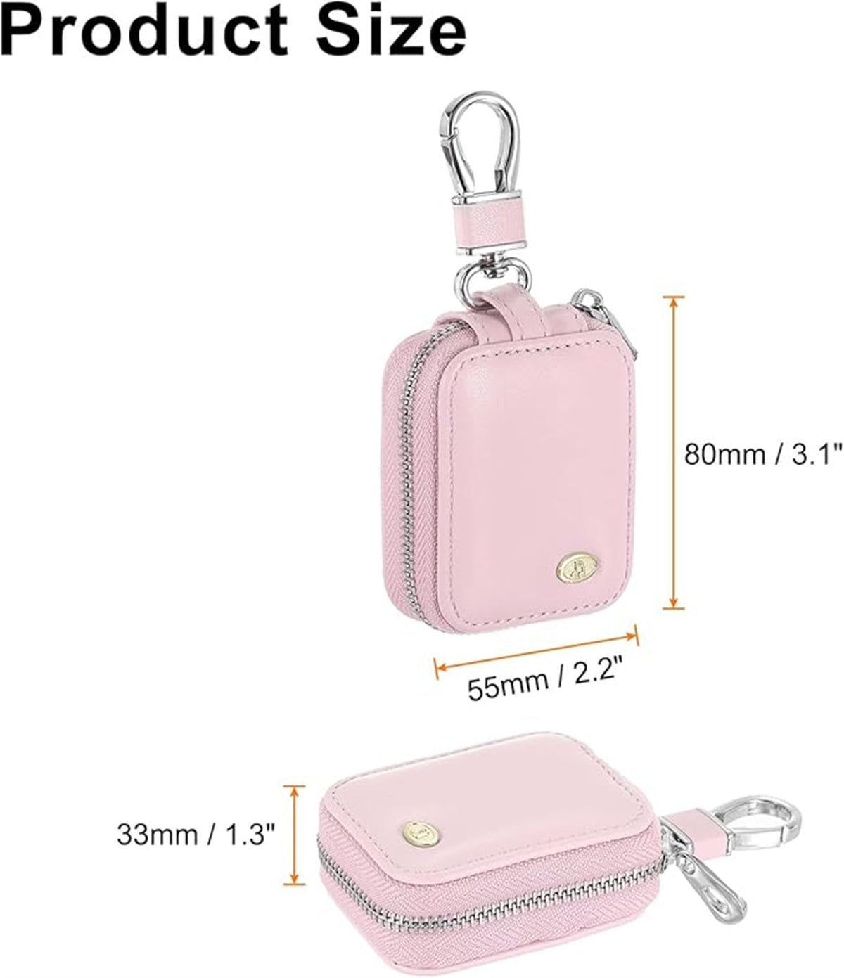 Fofvccv scale with AirPods case illustrating size fit benefit