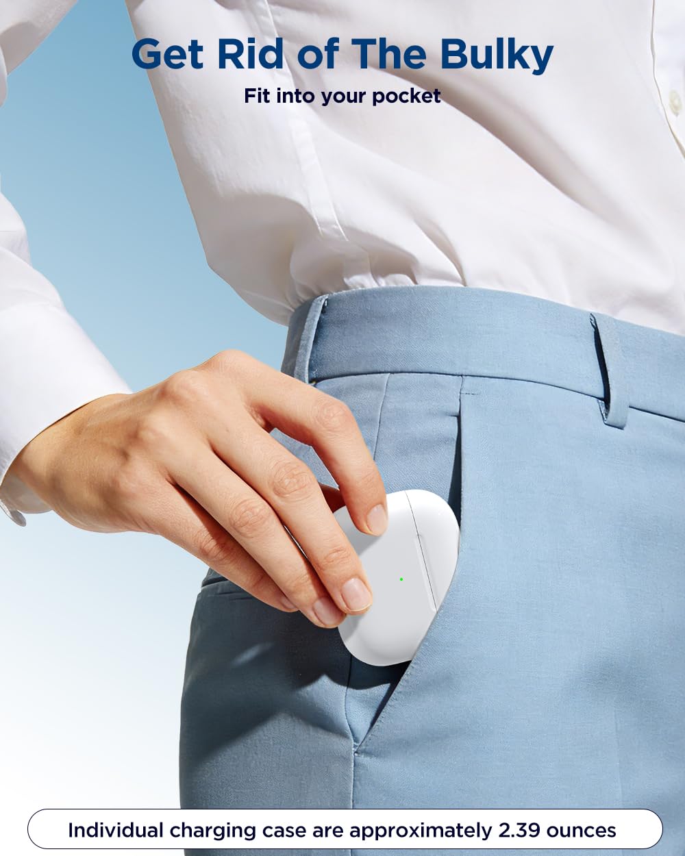 Fogud AirPods 3rd Gen case in-hand for everyday carry.