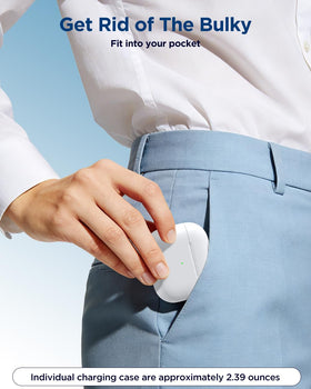 Fogud AirPods 3rd Gen case in-hand for everyday carry.