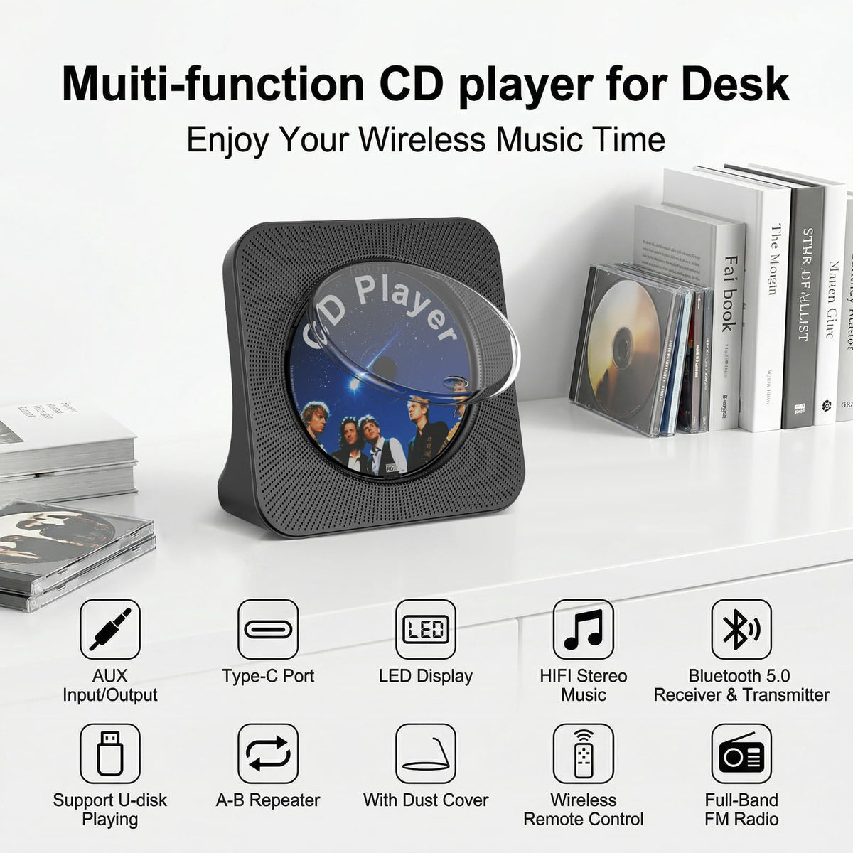 Fohil gift packaging box displayed as an ideal present for music lovers
