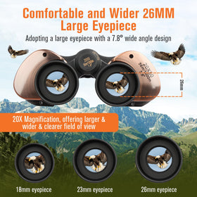 FoliumpX 20x50 binoculars great for stargazing with bright, high-contrast celestial views.