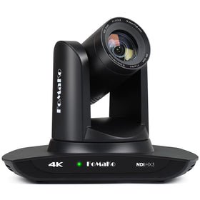 FoMaKo K30NS front view with 4K PTZ and 30x zoom for versatile live streaming.