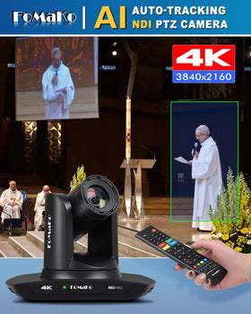 FoMaKo K30NS NDI certification indicator highlights network-ready performance.