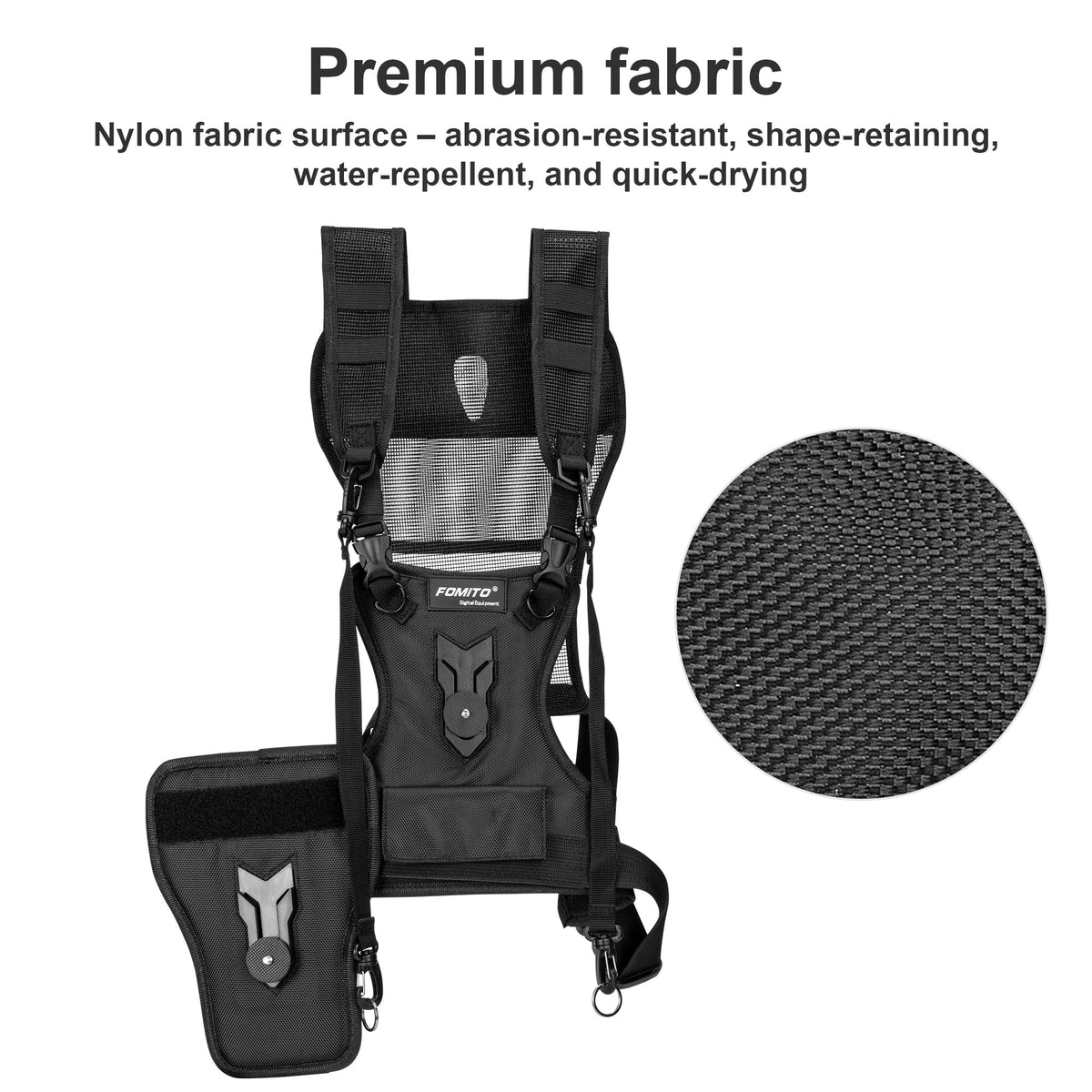 FOMITO packaging with accessories highlights ready-to-use convenience