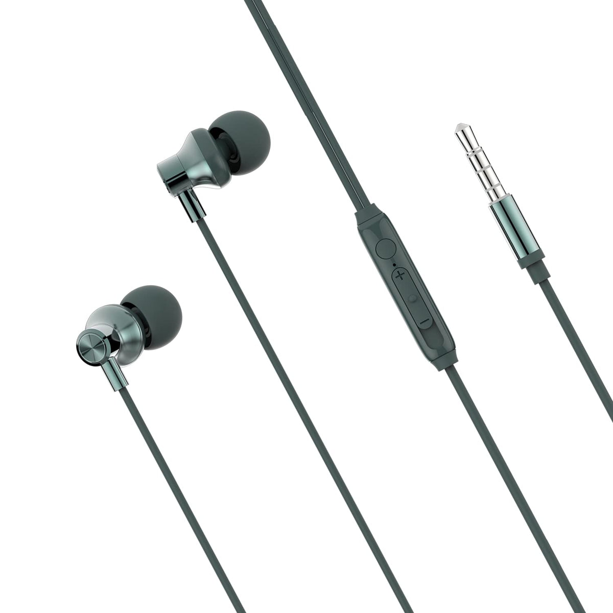 Fonus Hi-Fi earphones metal earbuds closeup showing durable build and premium sound