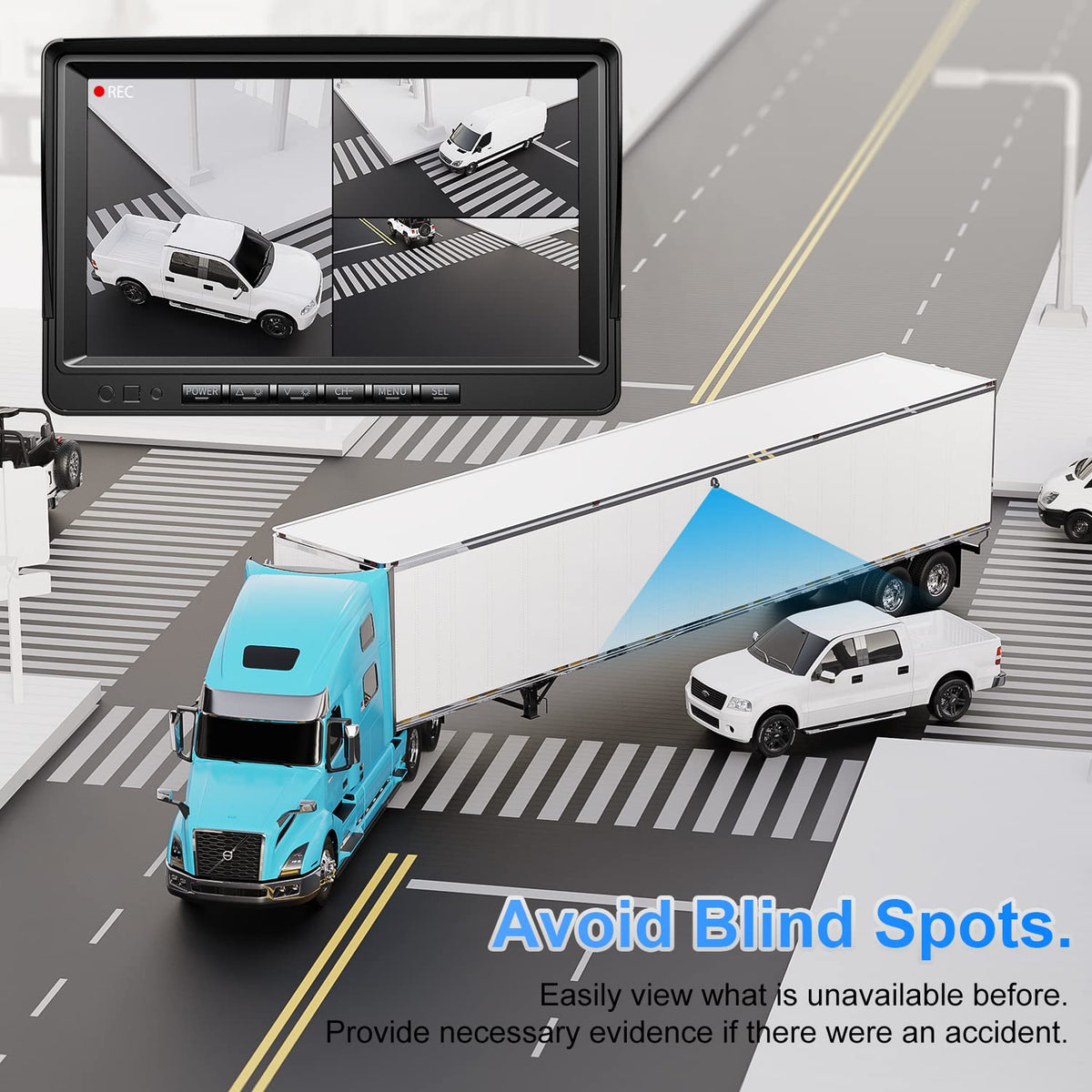 Fookoo DY703 IP69 cameras withstand harsh weather and debris