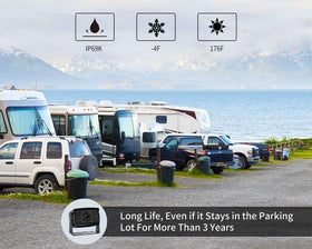 FOOKOO II parking lines display helps safer and faster parking.
