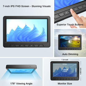 Fookoo IP69 waterproof camera for all-weather reliability