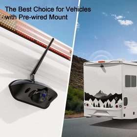 Fookoo IP69 waterproof camera withstands rain and dust for reliable visibility