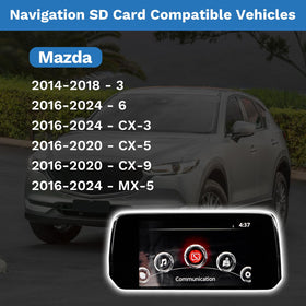 Forccord SD card 32GB memory enables fast map data processing.