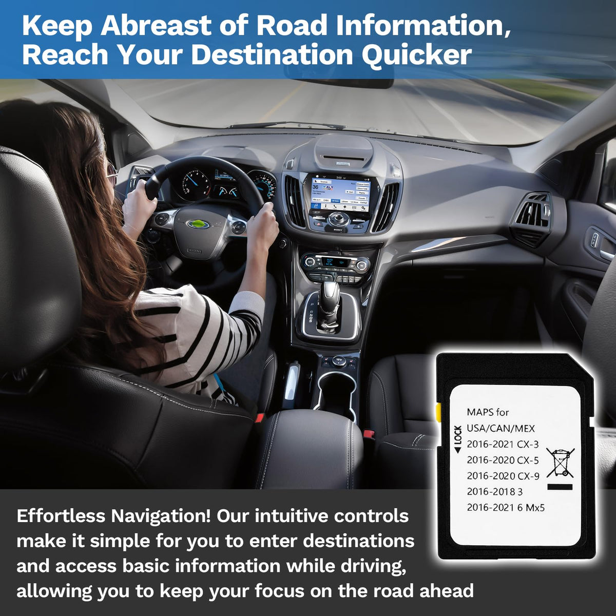 Forccord SD card uses durable memory for daily driving.
