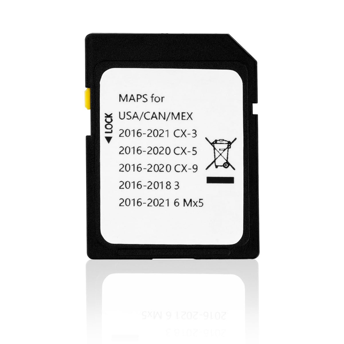 Forccord navigation SD card for Mazda compatibility improves in-car map access.