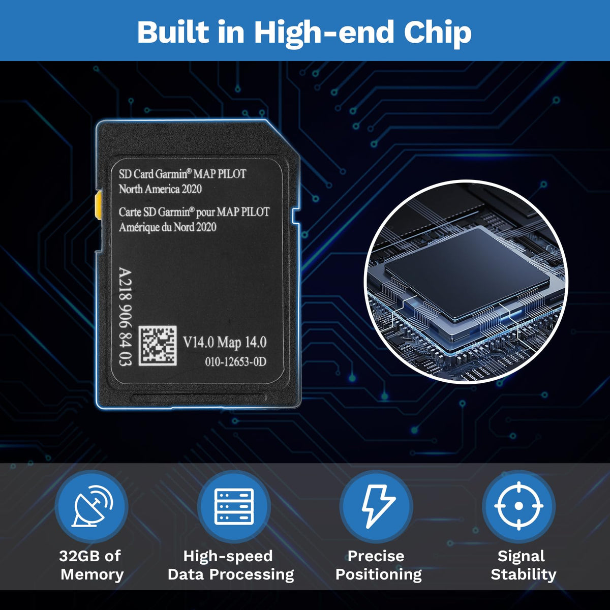 Forccord navigation SD card easy installation guides a quick, reliable swap