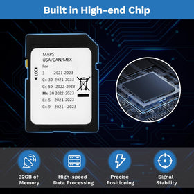 Forccord TD2K-66-EZ1 SD card being inserted into the dash slot