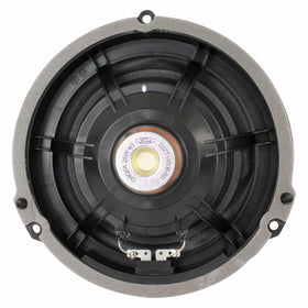 Ford speaker cone close-up showing durable material and clear sound benefit
