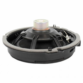 Ford speaker connector and terminal detail demonstrating plug-and-play benefit