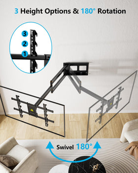 FORGING MOUNT Support up to 150 lbs for sturdy installs