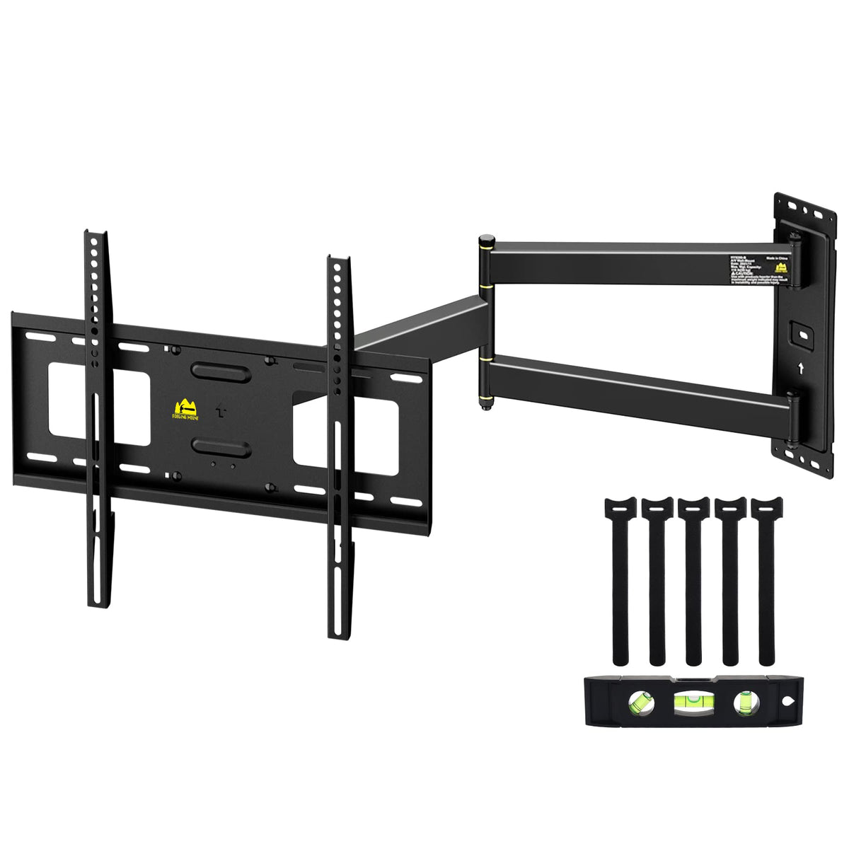 FORGING MOUNT corner TV mount with 33-inch arm for flexible corner viewing.