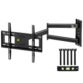 FORGING MOUNT corner TV mount with 33-inch arm for flexible corner viewing.